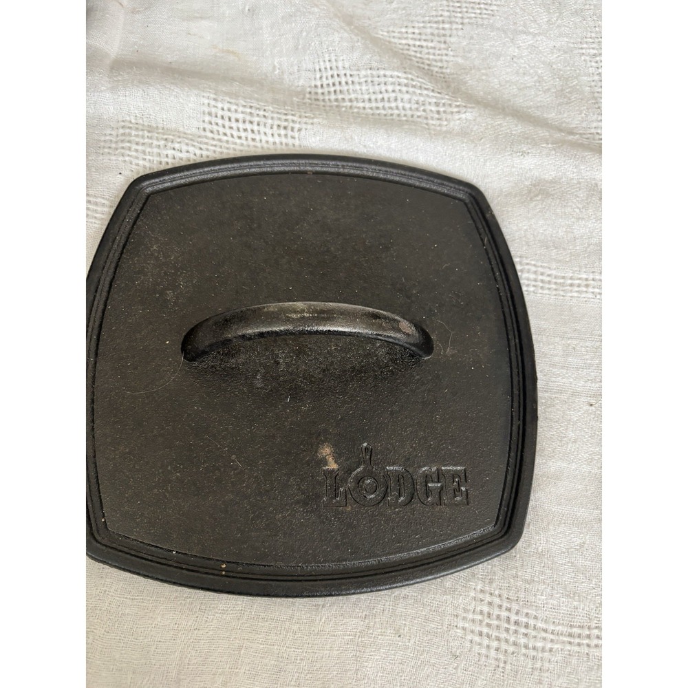 Lodge Cast Iron Panini Press 8"x 8"